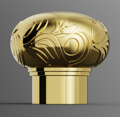 developing a new elegant zamac perfume cap