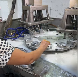 automatic tapping for die casting parts