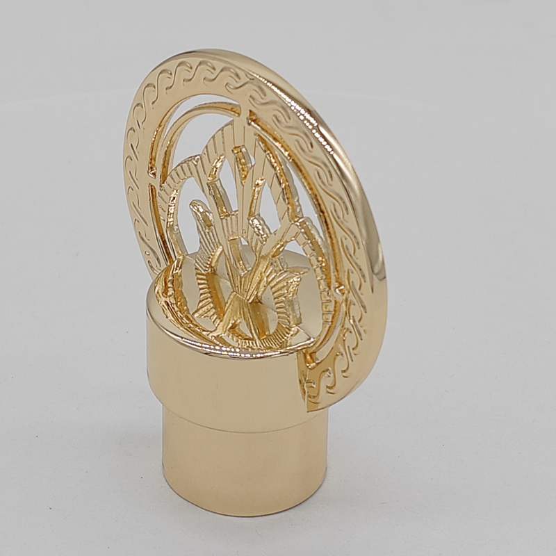 classic hollow zamak caps for perfume bottle