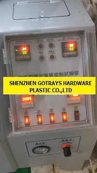 Gotrays' zamac perfume caps' will do 48hours salt spray testing