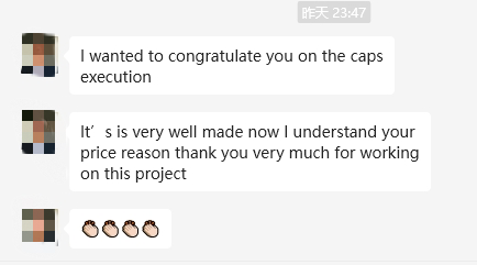 Customers always think highly of our perfume caps