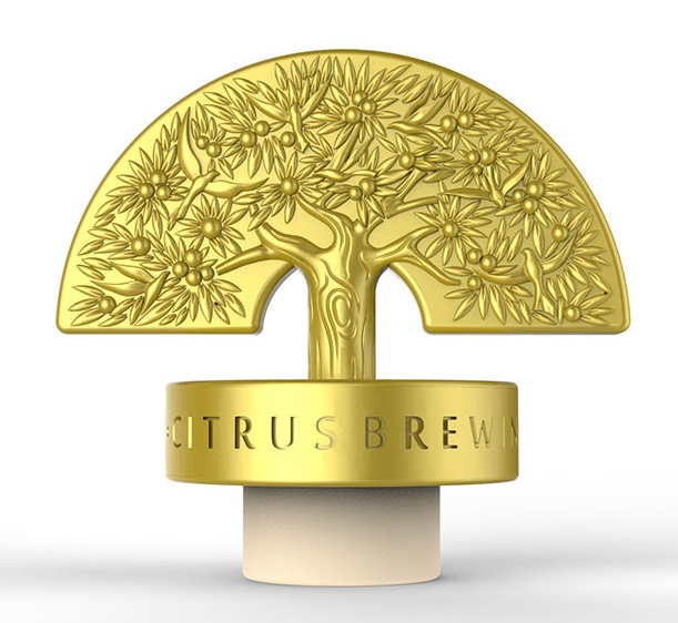 Zamac Metal Wine Bottle Stopper Caps with Cork