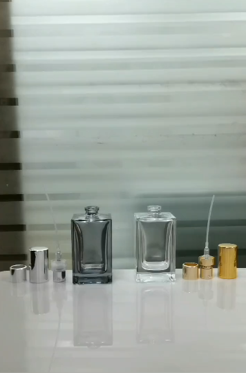 three types perfume caps' pump sprayers