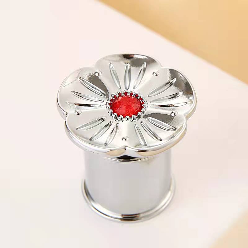 Flower diamond creative zamac perfume caps