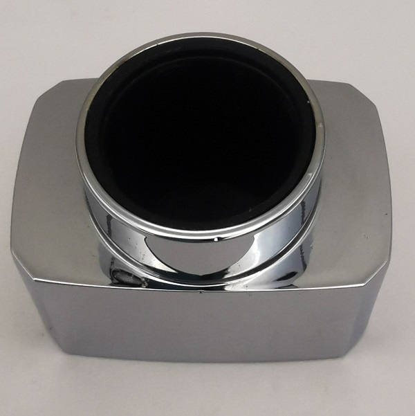 luxury heavy square zamak perfume caps