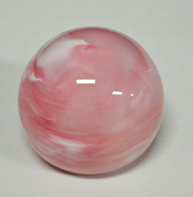 pink ball plastic resin perfume cap