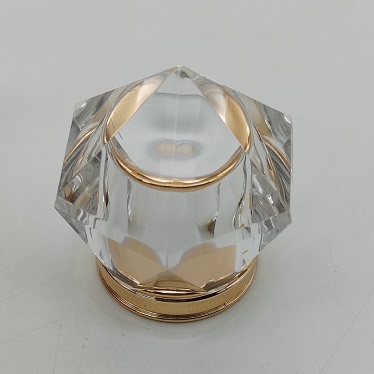 transparent plastic perfume cap