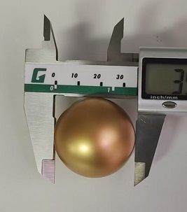 ball shape magnetic perfume caps