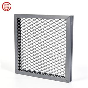 China Aluminum Alloy Expanded Panel Metal Mesh Decoration Curtain