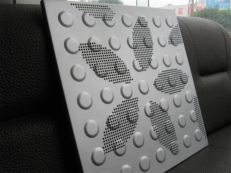 embossed and perforation decorative ceiling tiles introduction