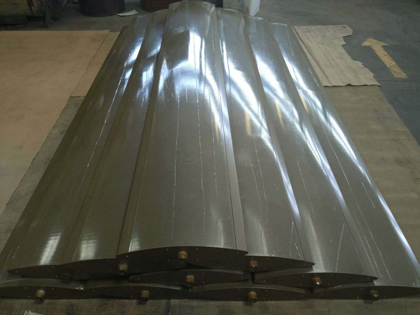 aluminium louver blades