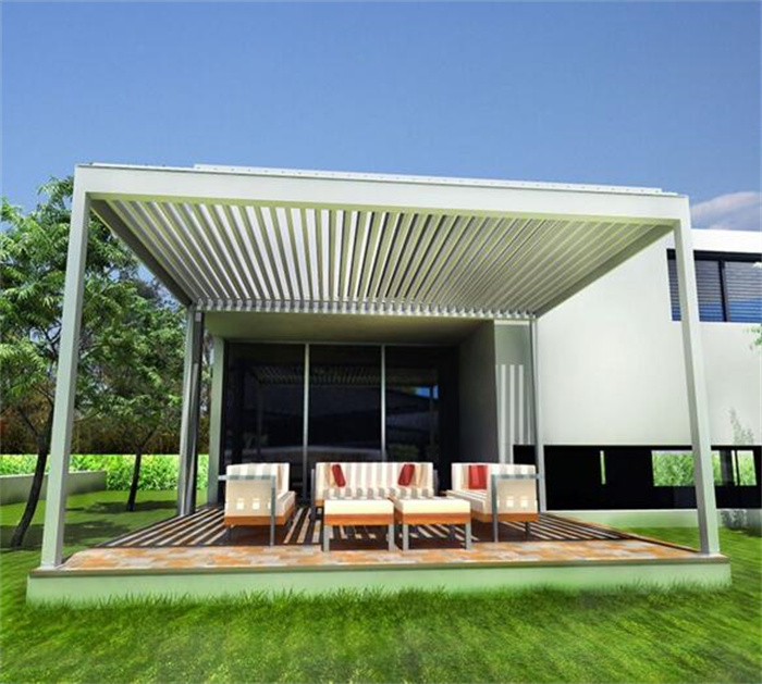 Features of aluminum outdoor pergola