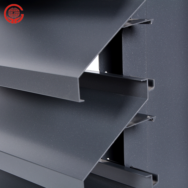 Aluminum ceiling panels are a commonly used ceiling material.