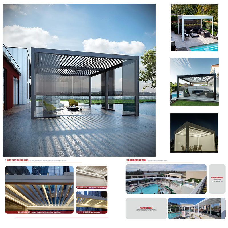 Louvered Pergola