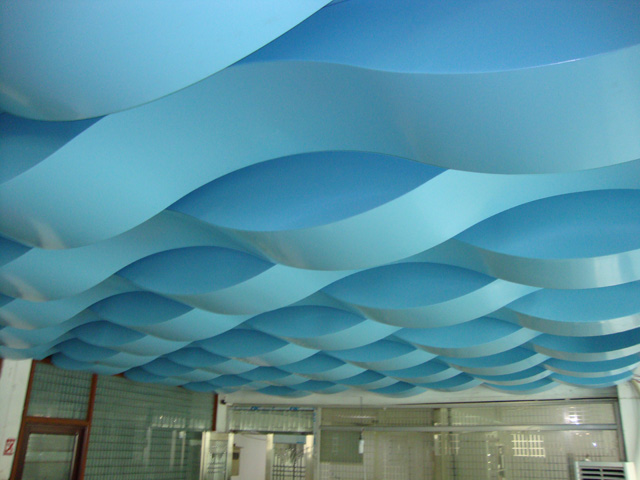 Aluminum custom ceiling For Interior Decoration