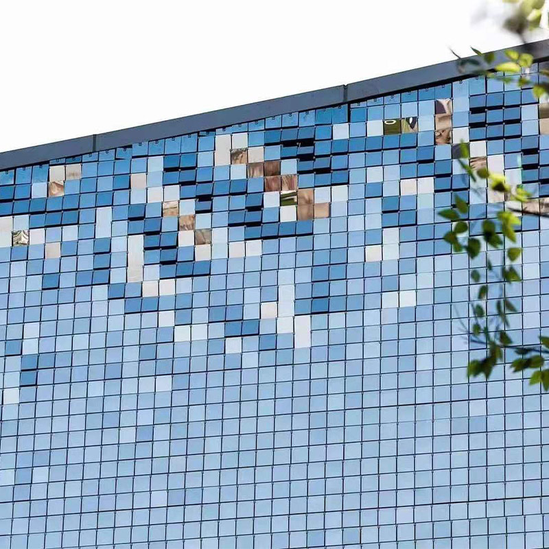 exterior aluminum panels facade