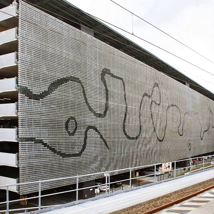 Aluminium Facade Cladding, Dynamic Facade For Commercial Projects