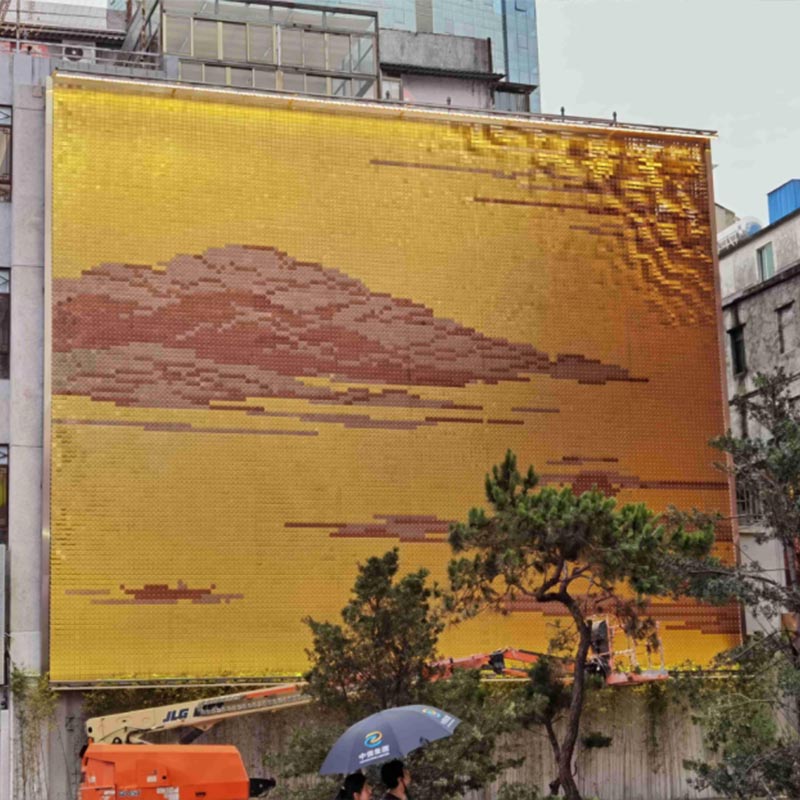 kinetic facade buildings