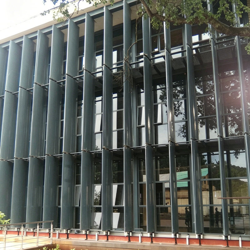 aluminum louvered shading