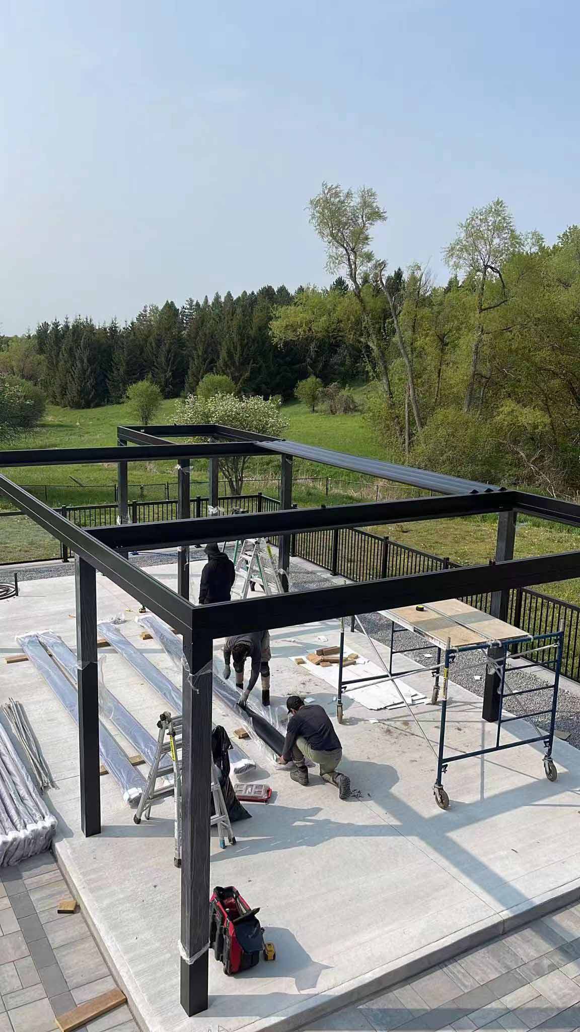 custom patio cover