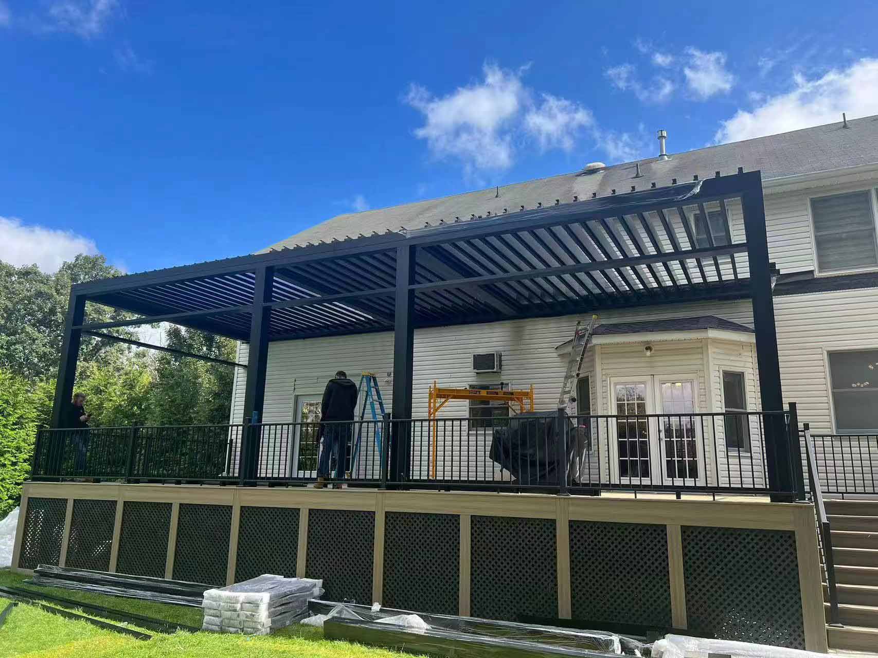 heavy duty pergola
