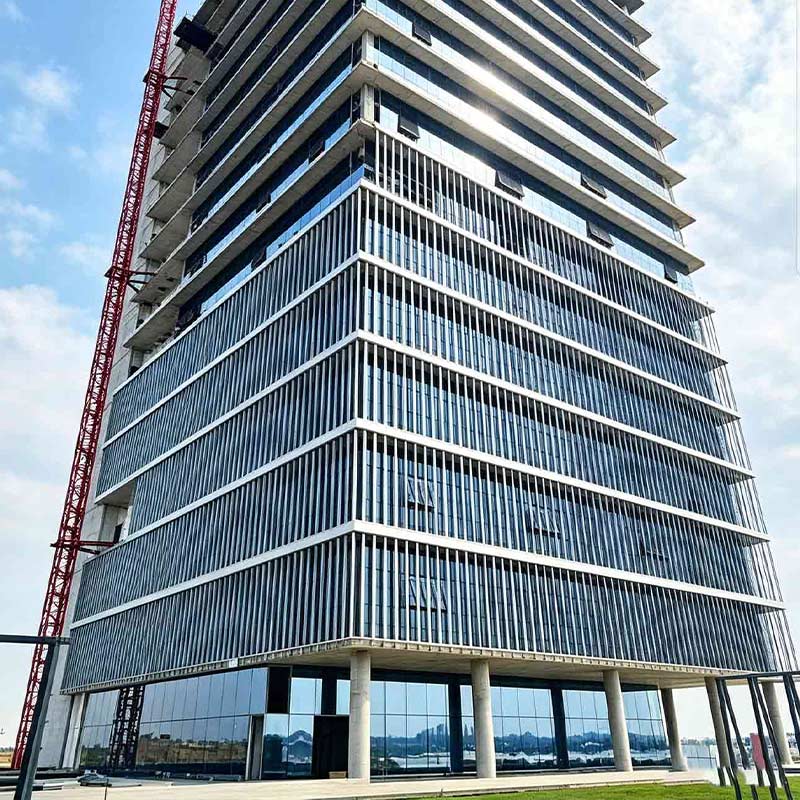 Proyecto de celosía de la aduana de Paraguay | Xinjing