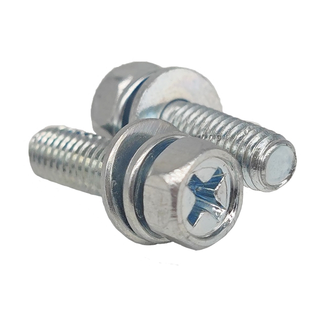 M5 Cross Recessed Outer Hexagonal Screw with Washer 108111132