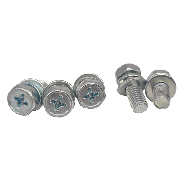 M8 Cross Recessed Outer Hexagonal Screw Assembly 1081111152