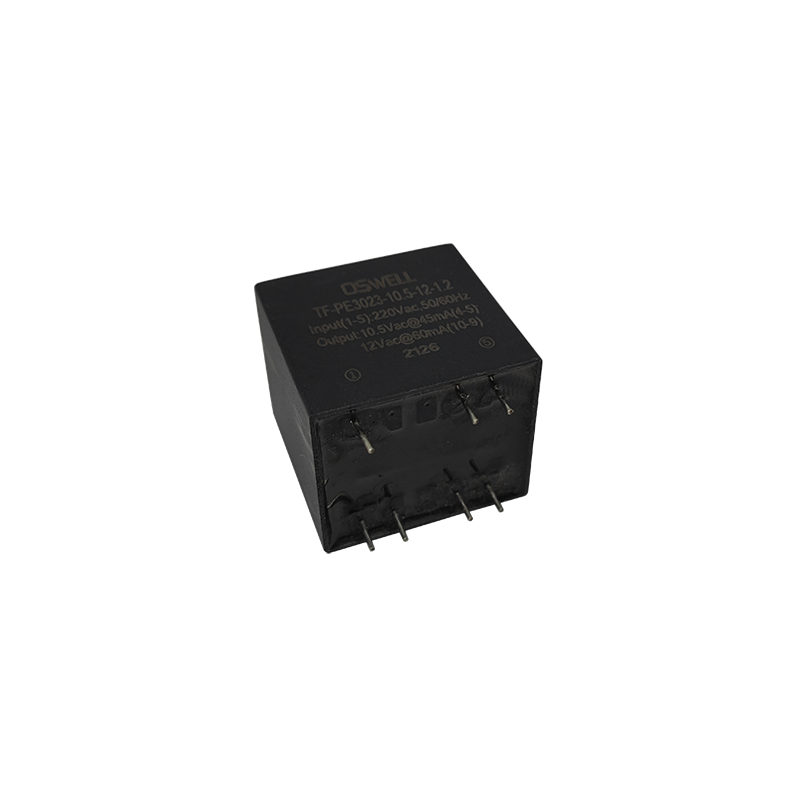TF-PE3023-10.5-12-1.2 Encapsulado，Transformador de frequência de alimentação, 1,2W