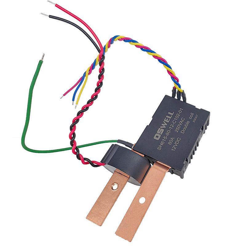 SH615-80-12-C102-01 80A Magnetic Latching Relay with CT