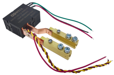 100A Magnetic Latching Relay with shunt