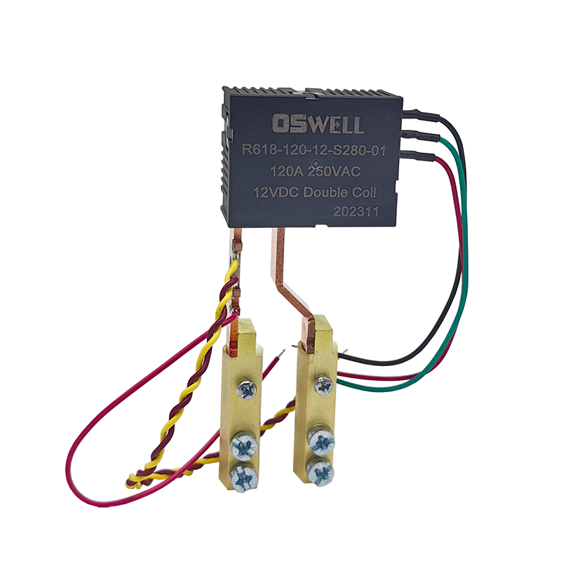 R618-120-12-S280-01 100A Magnetic Latching Relay with shunt