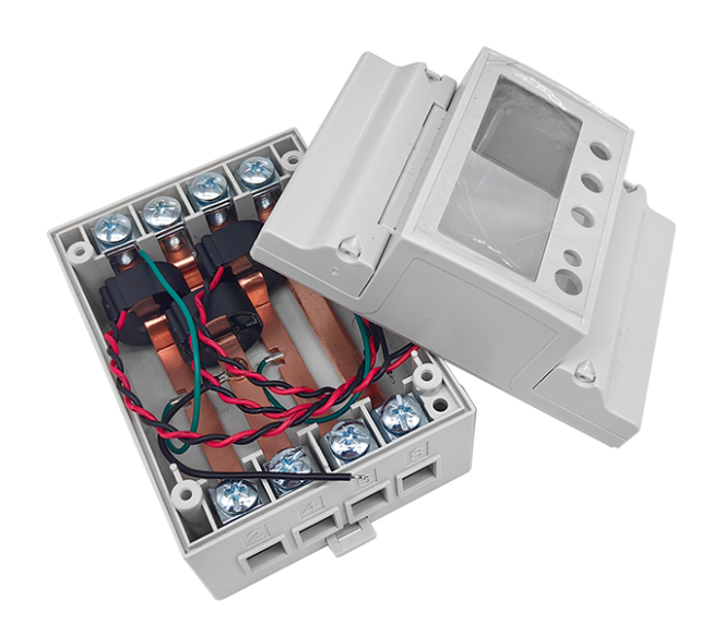 Compact 60A DIN Rail Meter Case