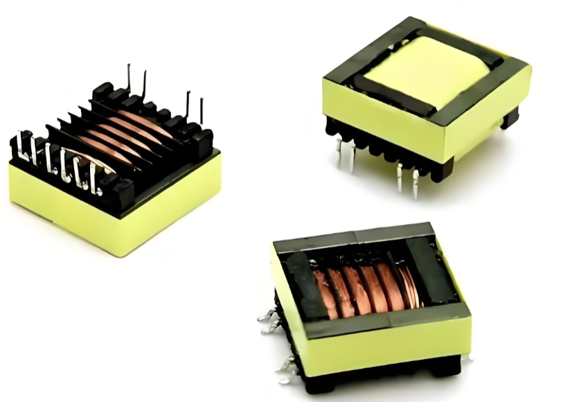 High-Frequency Transformer Core Selection - 20% loss reduction at 100kHz using high-permeability ferrites.