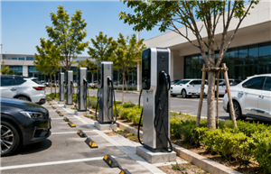 Post-Mounted EV Charging Station vs Wall-Mounted Charger: Which Is Better For Commercial Sites?