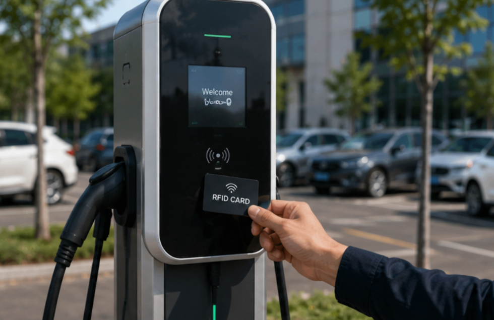 How RFID, App Control And 4G Improve Pedestal EV Charging Station Management