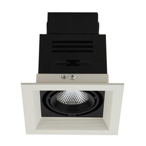 LED 1 * 30W Einkopf-Einbaugitter mit Bodenabdeckung