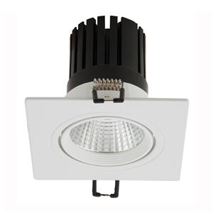 LED Einkopf 7W 10W 15W Flachgitter-Einbauleuchte
