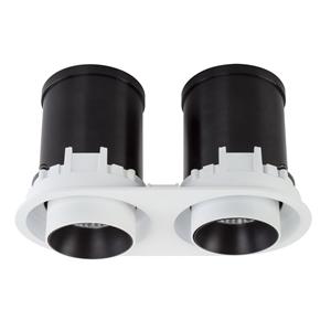LED 2 * 12W Round Twin 2head elastische flexible Deckenleuchte