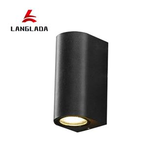 GU10 LED IP65 Wasserdichte runde Wandleuchte Energiesparend 5W 2 * 5W