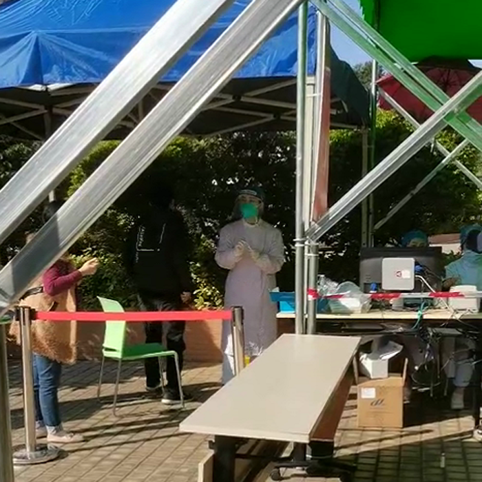 Halten Sie die Produktionsordnung aufrecht und helfen Sie den Arbeitern, die Nukleins?uretests zu beschleunigen