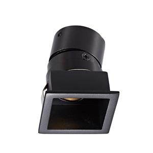 Neue fertige quadratische verstellbare Minileuchte Mini Deckenstrahler Mini Downlight 30x30mm 40x40mm 50x50mm 3W 5W 7W