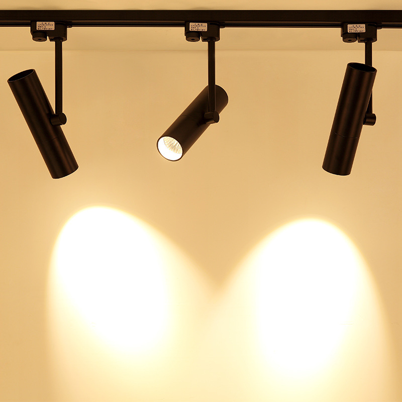 Регулируемый потолочный точечный светильник современного дизайна 10W 15W 25W 35W COB Накладной светильник Track Light Surface Downlight