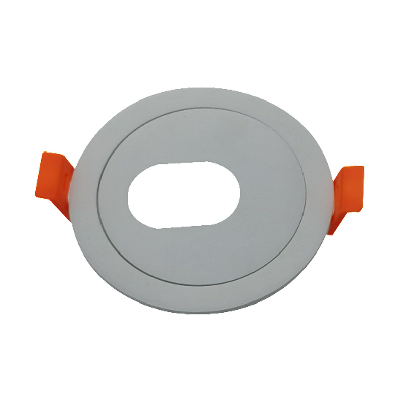 Pemasangan Downlight LED Oval Recessed untuk Modul MR16 GU10 Bingkai Siling Lampu LED Spot Spot Adjustable untuk mentol