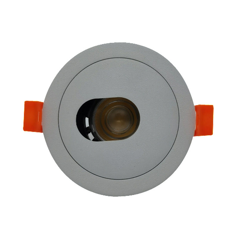 Oval Recessed LED Downlight Fitting for Module MR16 GU10 Ceiling Frame Adjustable Led Spot Light Fixture for bulb