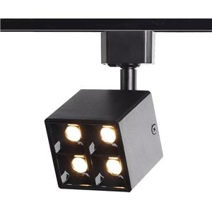 8W LED Square Rotatable Magnet Track light 7W COB Adjustable Surface Ceiling SpotLight