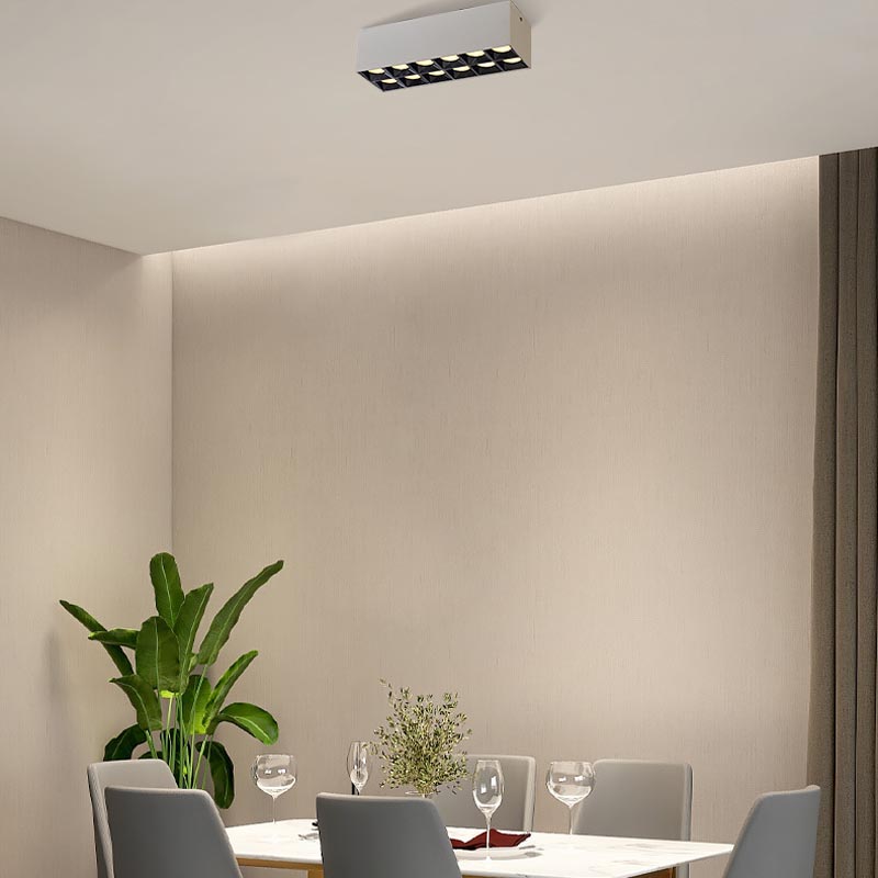 Светодиодный потолочный светильник COB 2x7W 2x8W 2head Мини-поверхностный светодиодный потолочный светильник
