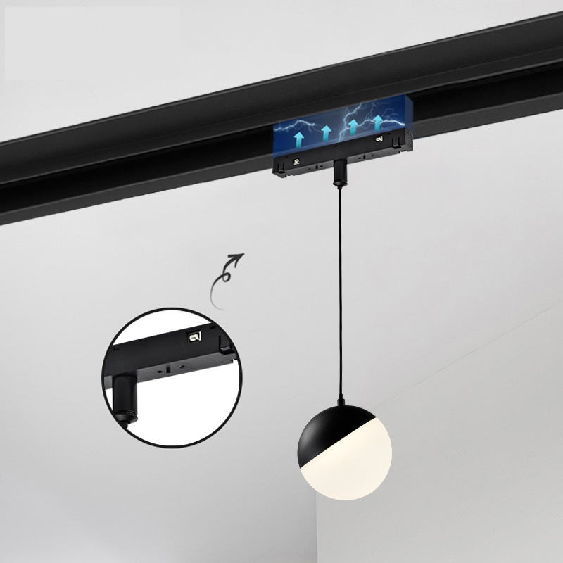 LED 7W Magnetic Hanging Light 48V Magnetic Track Ball Lights