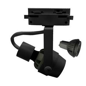 GU10 Aluminum Adjustable Track Light Fixture Housing Ceiling Spot Light Fitting