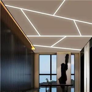 LED Linear Lamp in Office